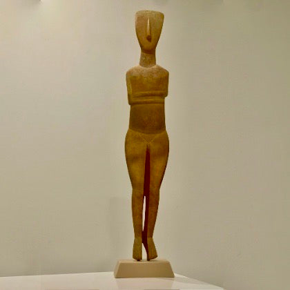 Cycladic Female Figurine