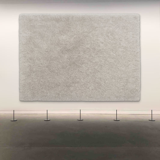 Modern XL Asiatic Ultra-Plush Shaggy Rug – Sand (M)