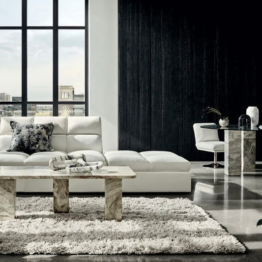 Modern XXL Asiatic Ultra-Plush Shaggy Rug – Sand