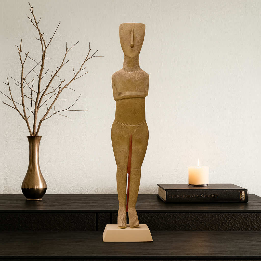 Cycladic Female Figurine