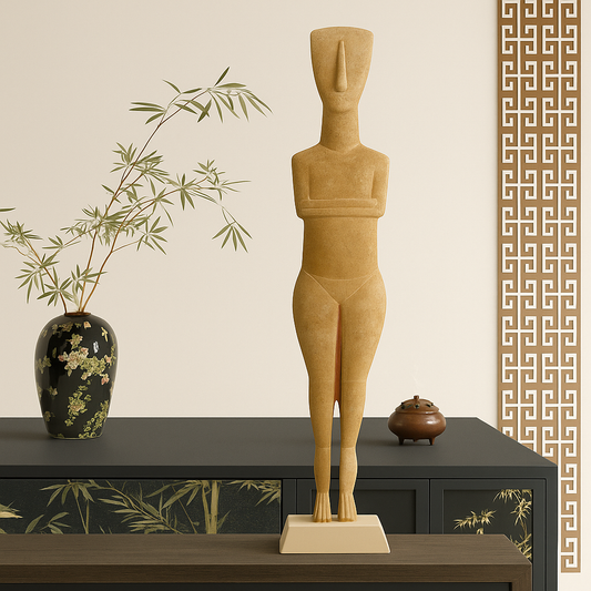 Cycladic Female Figurine