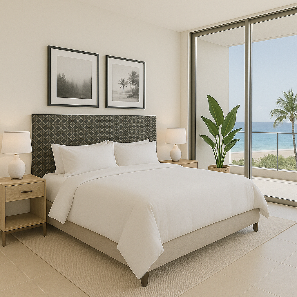 Oversized King Headboard – Vuitton