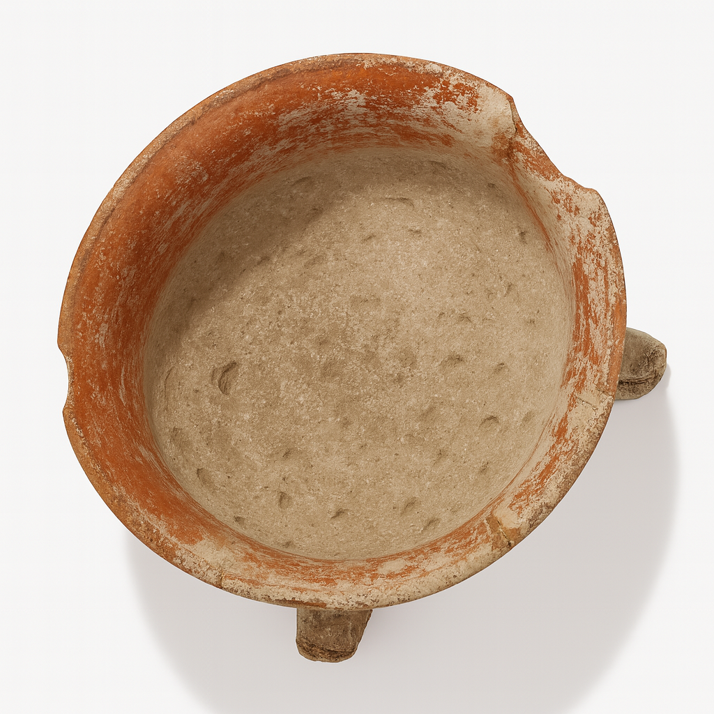 Authentic Ancient Maya Polychrome Storage Vessel – Classic Period (c. 600–900 CE)