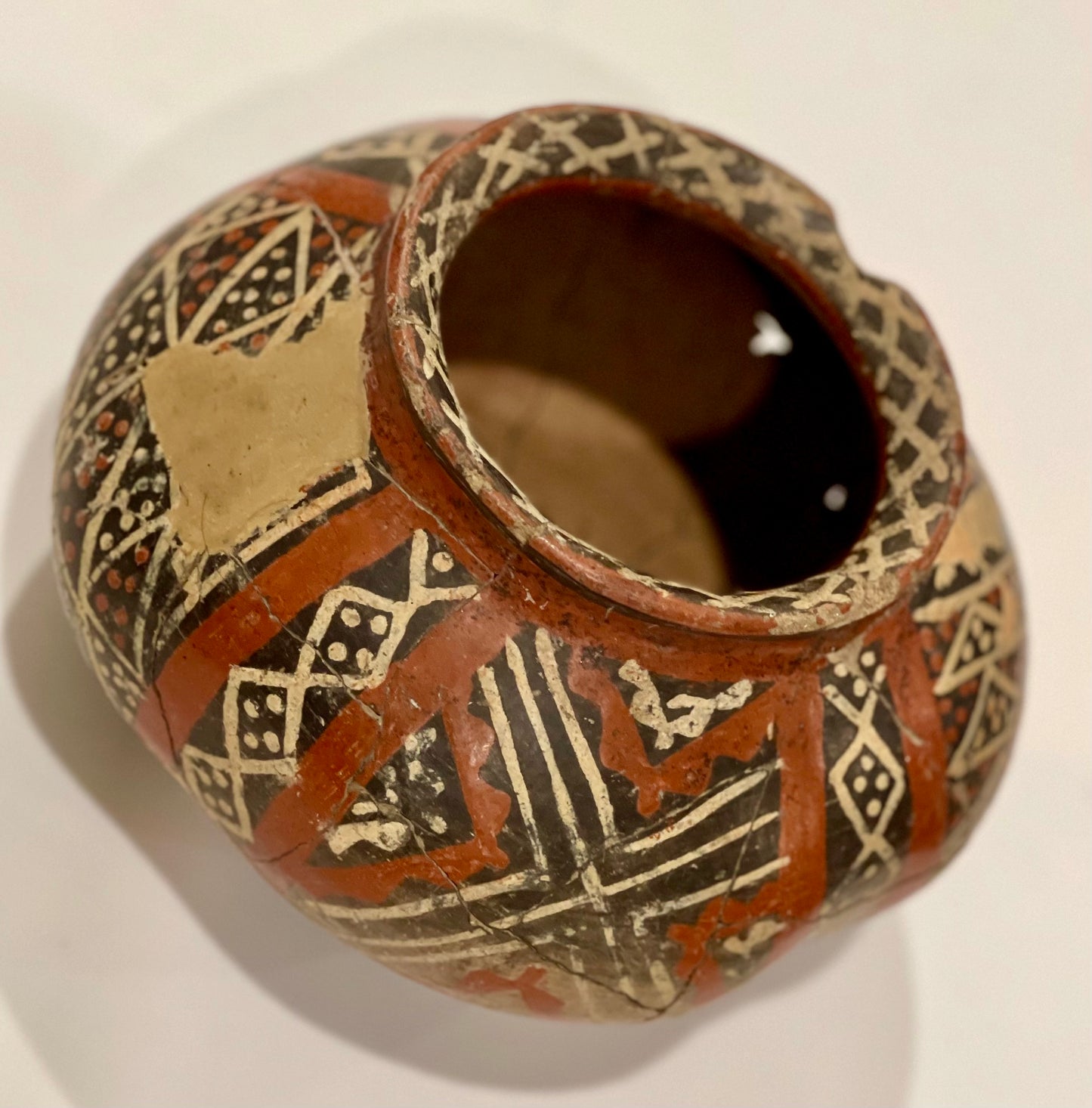 Authentic Ancient Mesoamerican Polychrome Vessel (c. 600–900 CE)