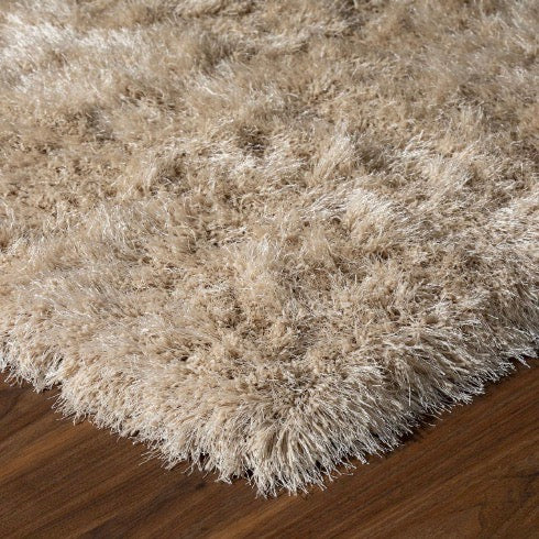 Modern XL Asiatic Ultra-Plush Shaggy Rug – Sand (Galeria)